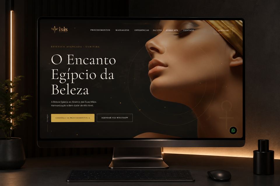 Site de clínica estética