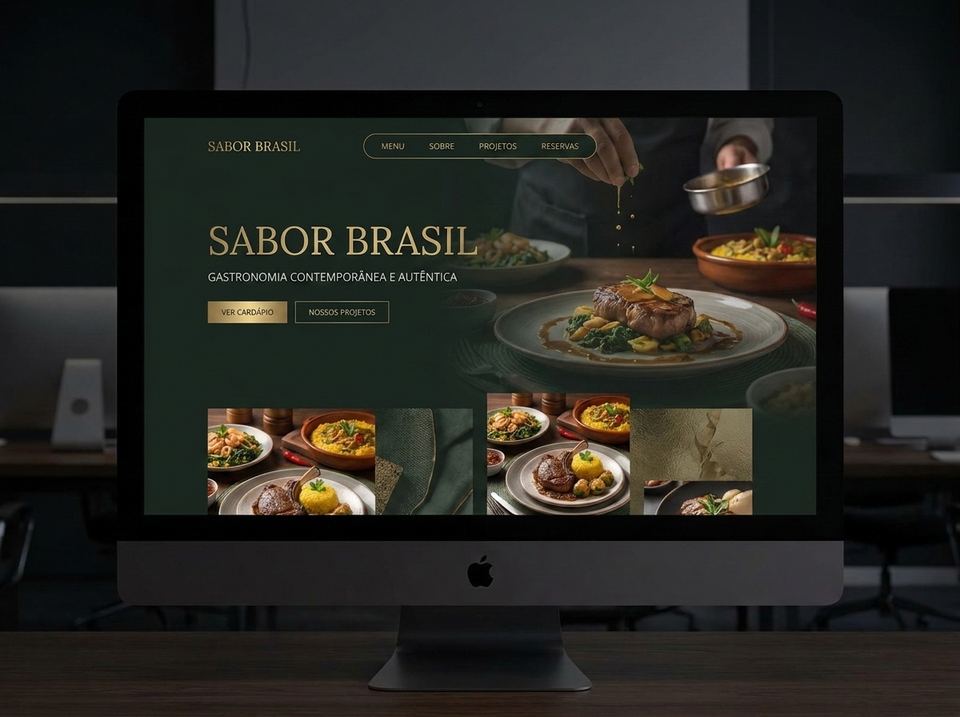 Site de restaurante